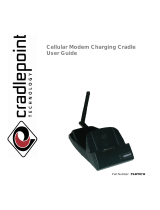 Cradlepoint Cellular Modem Charging Cradle PS6PMCW User manual