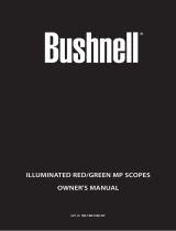 Bushnell Illuminated Red/Green MP Scopes Manual 730132P User manual
