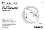 Casio EX-M20 User manual