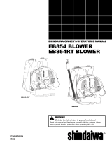 Shindaiwa EB854RT User manual