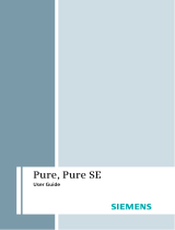 Siemens Pure SE User manual