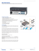 Extron electronics DA 12V/6V Dual EQ User manual