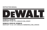 DeWalt DCD990 User manual