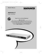 Magnavox MDV456/17 User manual