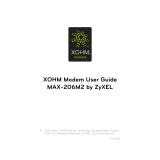 Sprint Nextel XOHM MAX-206M2 User manual