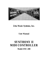 ZETA Music Systems ZMC-200 User manual