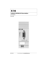 Eaton PROFIBUS-DP EZ204-DP User manual
