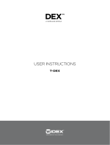 Widex T-Dex Owner's manual