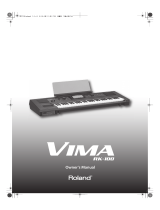 Roland VIMA RK-100 User manual