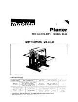 Makita 2040 User manual