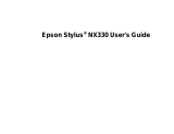 Epson Stylus NX330 User manual