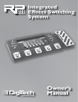 DigiTech RP500 Owner's manual