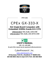 CyberResearch GDO 18 User manual