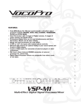 VocoPro VSP-M1 User manual