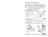 Avery Dennison 9433SNP Quick Reference Manual