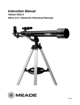 Meade 60AZ-AR User manual