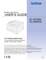 Brother HL-5270DN User manual