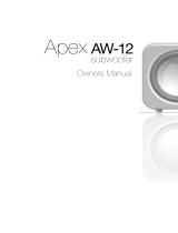 Monitor Audio AW-12 User manual