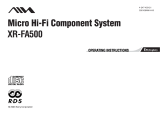 Aiwa XR-HG2MDEZ User manual