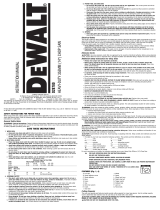 DeWalt D28700 User manual
