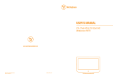 Westinghouse LTV-27w6 HD User manual