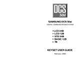 Samsung DCS 50si User manual