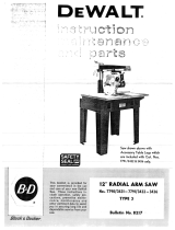 Black & Decker 3436 Type 6 User manual