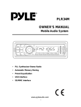 Pyle PLR34M Owner's manual
