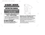 Black & Decker GG500S User manual