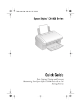 Epson Stylus CX4450 User guide