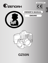 Zenoah GZ50N User manual