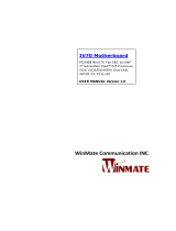 Winmate IV70 User manual