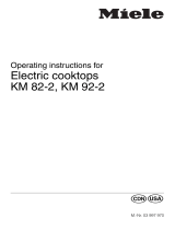 Miele KM 490 User manual