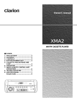 Clarion XMA2 User manual