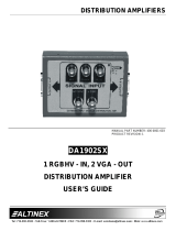 Altinex DA1904SX User manual