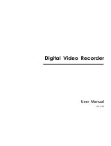 Maxtor Digital Video Recorder CBC V 0.4 User manual