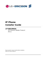 Ericsson LIP-8002 Specification