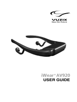 Vuzix iWear AV920 User manual