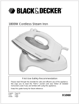 Black & Decker X1060 User manual