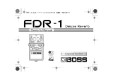Boss FDR-1 Deluxe Reverb User manual