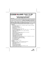 Code Alarm CSI-300 User manual