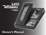 DigiTech Bass Whammy User manual