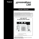 Roland D2 Owner's manual