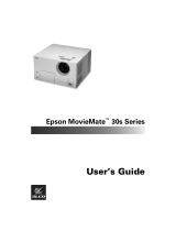 Epson MovieMate 33s User manual