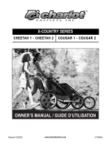 Chariot Carriers CHEETAH 1 User manual