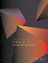 Vodavi Triad-S 1-2-3 Single Line Installation guide