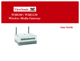 ViewSonic WMA100 - Wireless Media Adapter User manual