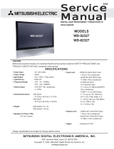 Mitsubishi WD-52327 User manual