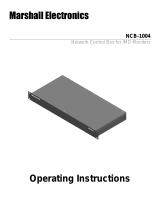 Marshall electronic NCB-1004 User manual