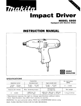 Makita 6950 User manual